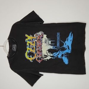 Ozzy Osbourne Blizzard Of Oz Graphic Band Tshirt